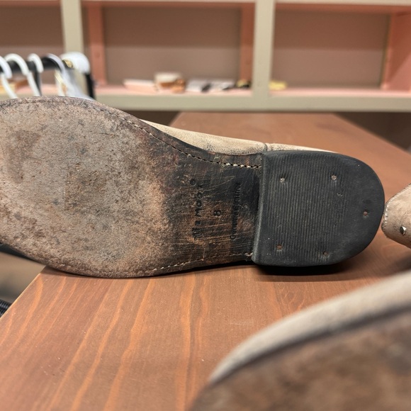 Vintage leather booties - Picture 3 of 3